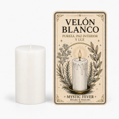 Velón Blanco 3 Días – Pureza, Paz Interior y Luz