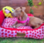 Cama Retangular para Cachorro ou Gato Joaninhas