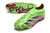 Chuteira Adidas Predator Predstrike.1 LL FG - Verde com Roxo