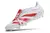 Chuteira Adidas Predator Predstrike FT FG - Branco e Vermelha