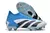 Chuteira Adidas Predator Accuracy FG - Cinza e azul - loja online