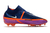 Chuteira Nike Phantom GT 2 Elite DF FG - Azul, roxo e vermelho - Fut Class