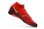 Chuteira Society Nike Mercurial Superfly 7 Elite Preto e Vermelho