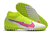 Chuteira Society Nike Mercurial Superfly 7 Elite Verde e Rosa - Fut Class