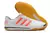 Chuteira Adidas Top Sala IC - Branco com Vermelho - loja online