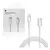 Cabo USB-C 1 e 2 metros Lightning para iphone