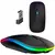 Mouse Sem Fio com Bluetooth Recarregável Wireless Led Rgb Ergonômico - comprar online