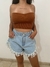 Strapless Corazón Celeste