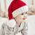 Chapéu de Natal pai-filho com grande pompom, gorro de malha, gorro infantil - comprar online