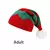 Chapéu de Natal pai-filho com grande pompom, gorro de malha, gorro infantil