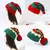 Chapéu de Natal pai-filho com grande pompom, gorro de malha, gorro infantil - loja online