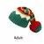 Chapéu de Natal pai-filho com grande pompom, gorro de malha, gorro infantil