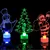 Colorido piscando LED boneco lâmpada, mini luzes noturnas, ornamento de natal, na internet