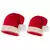 Chapéu de Natal pai-filho com grande pompom, gorro de malha, gorro infantil - loja online