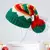 Chapéu de Natal pai-filho com grande pompom, gorro de malha, gorro infantil na internet