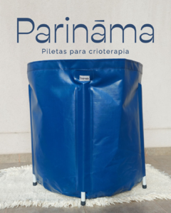 Pileta Azul para Crioterapia - Lona Premium Antidesgarros