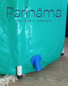 Pileta Verde Claro para Crioterapia - Lona Premium Antidesgarros - comprar online