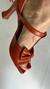 Sandália Salto Taça - Terracota - comprar online