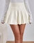 Falda de Punto Plisada Beige - comprar en línea