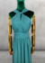 Vestido Verde Cruzado - tienda en línea