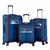 Set Valijas X 3 Con Ruedas Giratorias - 20" 24" Y 28"