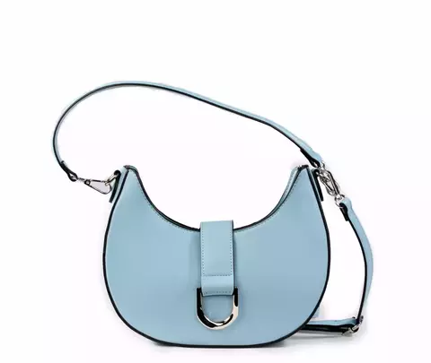 Cartera Pequeña Tipo Baguette Raisa Squash Pu Efecto Cuero