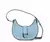 Cartera Pequeña Tipo Baguette Raisa Squash Pu Efecto Cuero