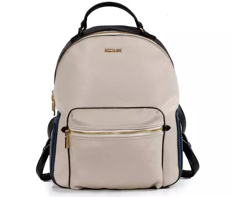 Mochila Squash Spiru Urbana Pu Cuero Graneado