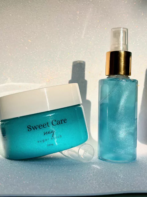 Kit Esfoliante Corporal Sugar Scrub + BodySplash