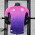 Camisa Seleção Alemanha Away Azul e Rosa 24/25 Versão Jogador.