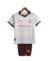 Kit Infantil Manchester City II 23/24 - Puma - Branco com detalhes em vinho e laranja - comprar online