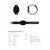Smartwatch Peje ZW01 Pro A Prova D'água Pulseira Extra