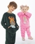 Conjunto infantil urso -Leleco e Peteleco.
