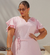 Vestido plus size com brilho -By Litta. - comprar online