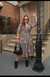 Vestido tule digital estampado By-litta - comprar online