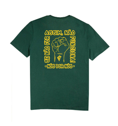 Camiseta Nós Por Nós Verde Musgo