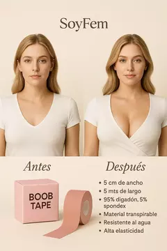 PROMO SoyFem: 3 BODYS AL PRECIO DE 1 + BOOB TAPE DE REGALO! en internet