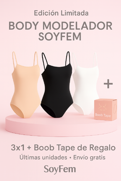 PROMO SoyFem: 3 BODYS AL PRECIO DE 1 + BOOB TAPE DE REGALO!