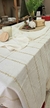 Combo Mantel Crudo con Lurex (150 x 200 cm) + 8 Servilletas - (copia) - tienda online