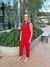 Conjunto Alfaiataria Vermelho - comprar online