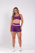 Short Active Purple