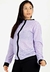 Casaco De Tela Com Ziper Lilás Fitness Longo | REF: MTF23 - Edina Store