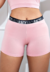 Short Fitness Cintura Alta Rose com Elástico Racy REF: CLGA3 - Edina Store