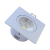 SPOT DICR. BRANCO MOVEL C/LAMP. 5W QUADRADO