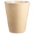 VASO PVC CONICO 26 ALDORA BEGE AFORT