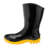 BOTA PVC 41 C.M. PRETA C/SOLADO AMARELO