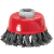 ESCOVA ACO COPO PORCA M14 100MM 8500 RPM FIO TORCIDO 746289