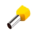 TERMINAL TUBOLAR .6MM AMARELO - comprar online