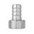 BICO TORNEIRA METAL .1/2 ZINCADO BRANCO - comprar online