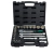 SOQUETE ESTRIADO 24PC ENXAIXE 1/2 STEELS 135769